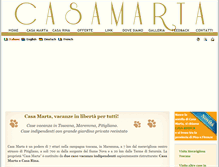 Tablet Screenshot of casamarta.it